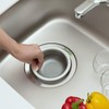 Belca Drain Strainer, Stainless Steel, Shallow Strainer Basket