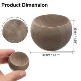 uxcell uxcell 2Pcs Wood Essential Oil Diffuser, Black Walnut Wobble Car Diffusers for Essential Oils Small Wooden Aromatherapy Scent Diffusers Air Freshener for Car, Home, and Office