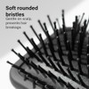 Paddle Hair Brush Professional Detangling Brush With Soft Rounded Bristles