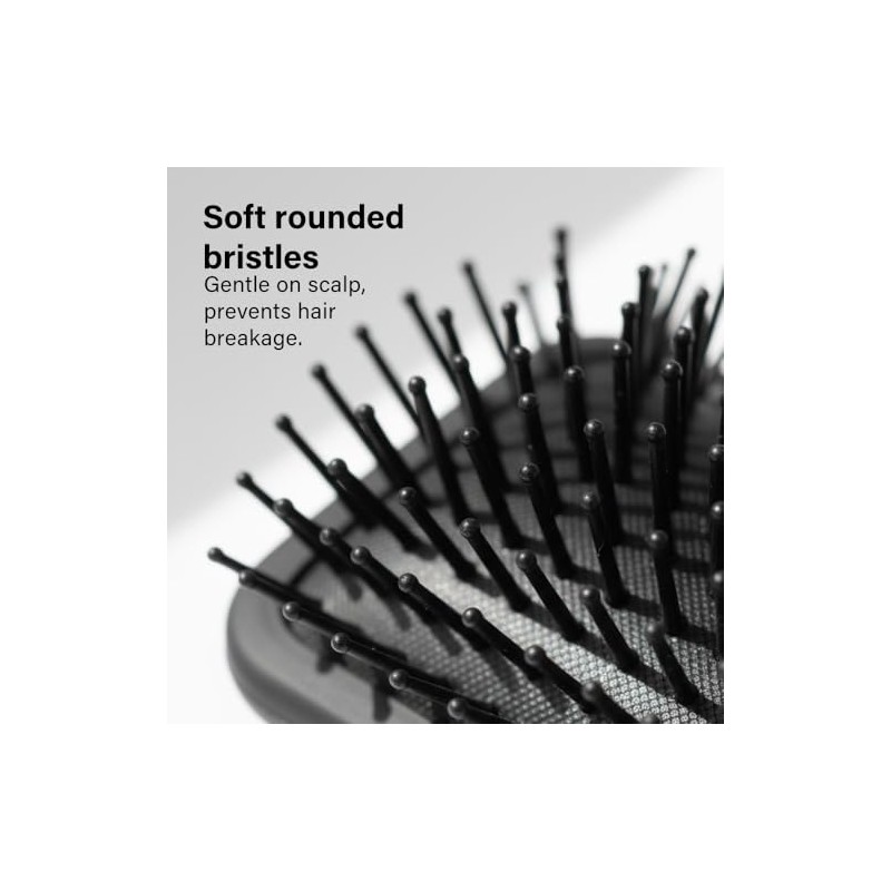 Paddle Hair Brush Professional Detangling Brush With Soft Rounded Bristles