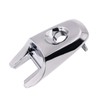 JDMON Front Driver Chrome Exterior Door Handle Lock Cylinder Cap