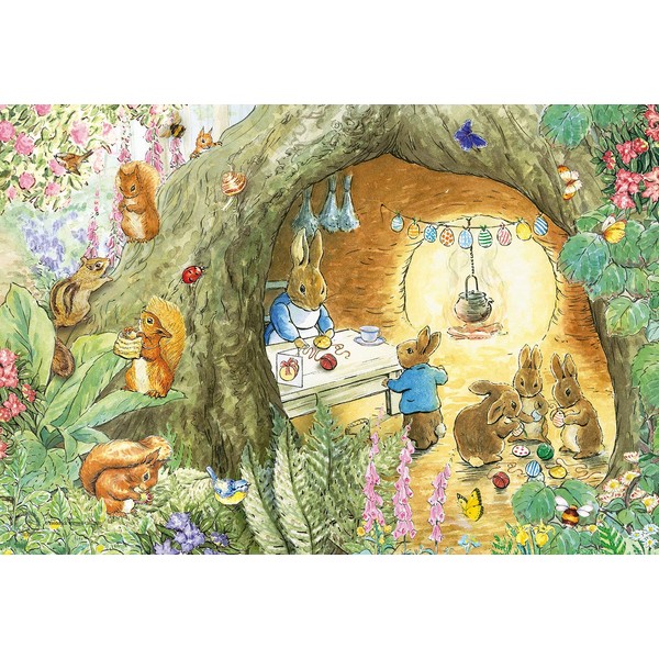 Epoch 300 Piece Jigsaw Puzzle, Peter Rabbit, Colorful Spring, 10.2