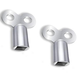 Jonami 2 x Radiator Bleed Keys – Bleed Key for Bleeding – Universal for All Heaters Radiators