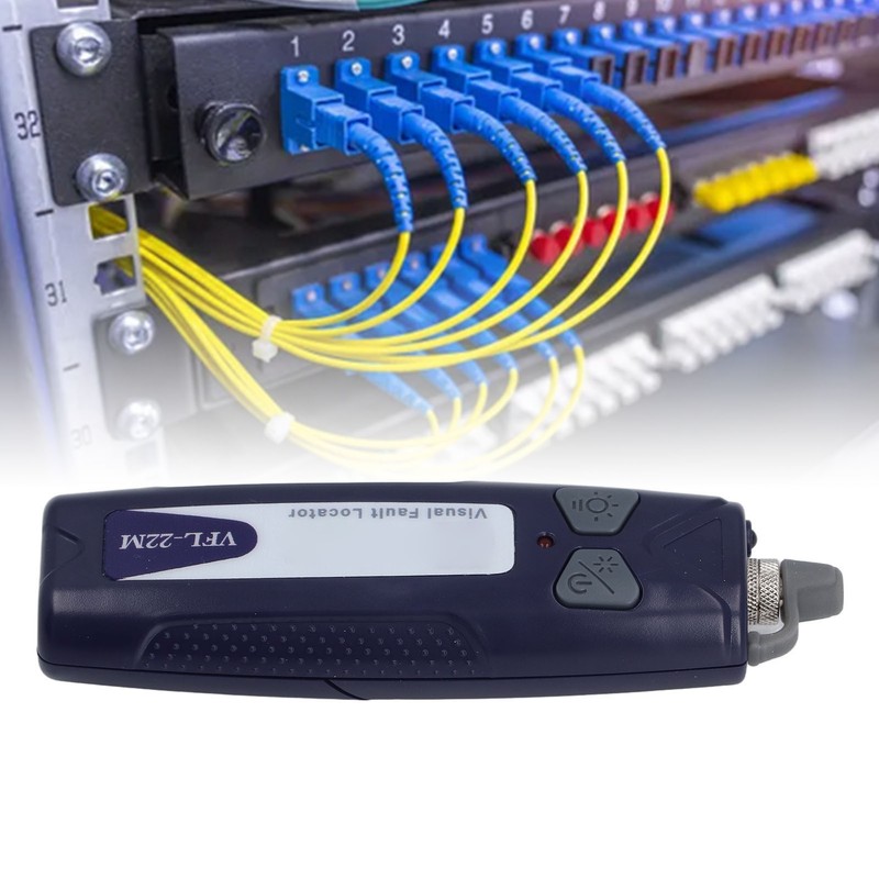 Visual Fault Locator 30km Mini Portable Fiber Optic Source Tester