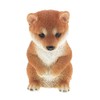 Red Stone Figurine, Brown, Approx. 7.1 x 3.9 x 6.3