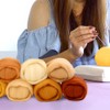Needle Felt Wool, 80 g Felt Wool of 8 Colours,