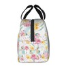 Giwawa Pink Flamingo Foam and Aluminum Lunch Bag, Unisex, 8.5"L