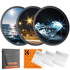 K&F Concept Nano K Series 52 mm Star Filter 4 Points, 6 Points, 8 Points for Starlight Effects