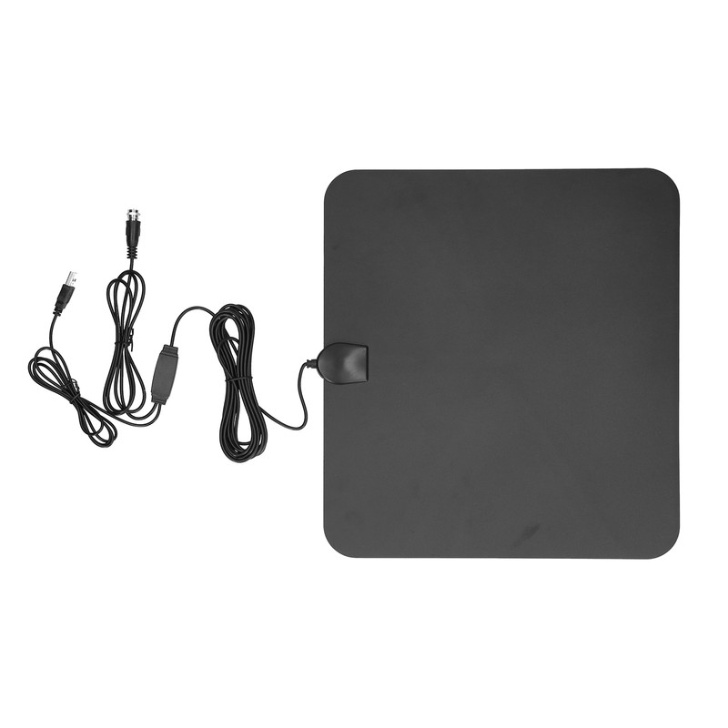 HDTV Antenna Indoor HighDefinition TV Antenna Receiving 80Mile Range Signal