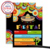 Fiesta Mexican Themed Party Invitations for Birthday Celebration, Retirement, or