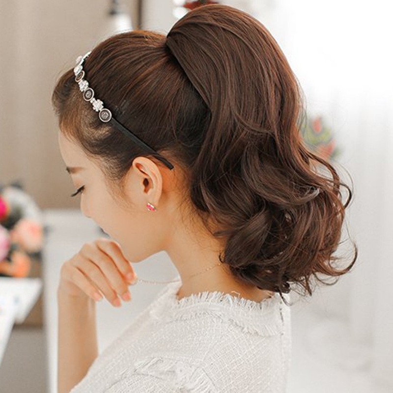 CEXIN Wig, Ponytail, Elastic Clip, 2 Types, Extension, Loose and