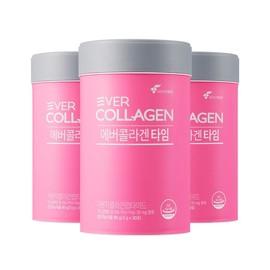 Ever Collagen Time 90 Days (30 Packets x 3 Bottles) Functionality Approved by the Ministry of Food and Drug Safety / 에버콜라겐 타임 90일(30포X3통) 식약처 기능성 인정