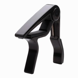Ukulele Capo, Ukulele Clamp, Ukulele Clip, Rosewood Colour, for Soprano, Concert, Tenor, Baritone, Ukulele Professional Capo (Black)