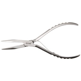 triangle Fish Bone Pliers, Silver