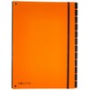 Pagna 2407909 A4 7 Sections Master Organizer - Orange (Pack