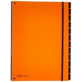 Pagna 2407909 A4 7 Sections Master Organizer - Orange (Pack of 10)