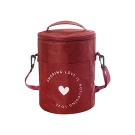 VECELO Lunch Bag, Thermal, Cold Retention, 2.1 gal (5.6 L), Handle, Lunch Bag, Lunch Bag, Large Capacity, Waterproof, Picnic Bag, Unisex, Kids, Zippered, Tote Bag, Insulated, Outside Pocket, Shoulder