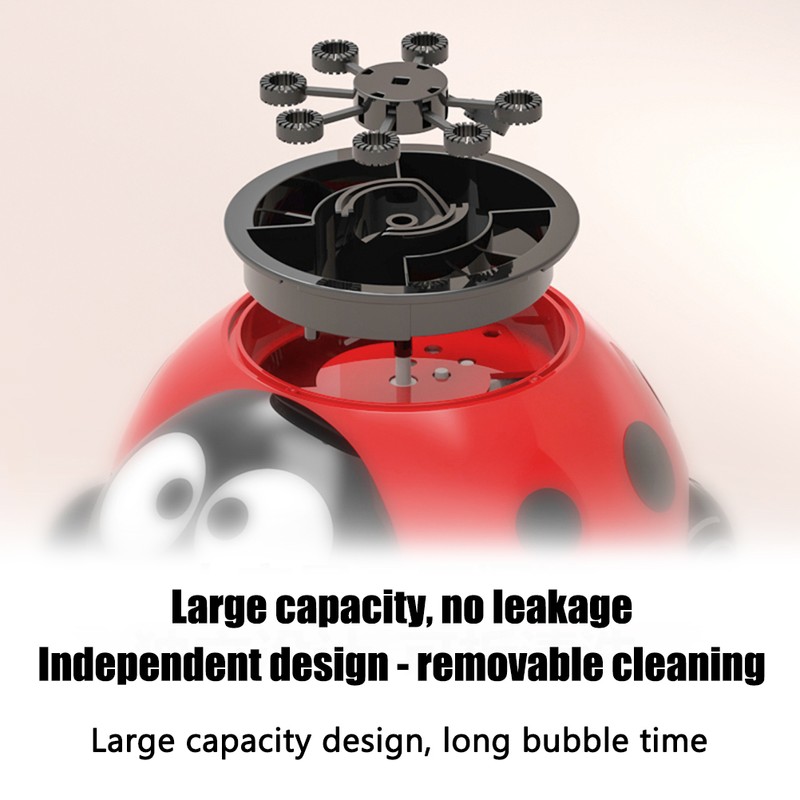 Cartoon Insect Bubble Machine Blower for Children Bubble Maker Pull