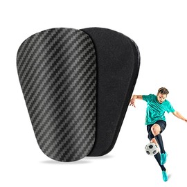 Pack of 2 football shin pads, small shin pads for teenagers and adults, protective equipment, shin pads for men, women, children, boys, girls, mini shin pads, shin pads