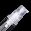 LNYMZD 6 PCS 5ml Transparent Mini Spray Bottle Plastic Portable