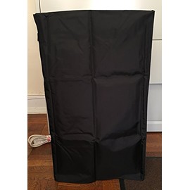 Comp Bind Technology Dust Cover Compatible with Whynter ARC-14S Portable Air Conditioner Black Nylon Anti-Static Cover with Side Package to Put The Remote Control Dimensions 19''W x 16''D x 35.5''H
