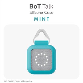BoT Silicone Case for BoT Talk GPS Tracker for Kids, Tracking Device for Kids, Kids Tracker Tag, GPS Tracking Tags, Kid Tracker Device from Japan, Mint