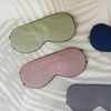 sleeping eye mask travel airplane eye mask eye Cover pink + light gray 3ea
