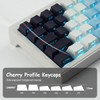 Tsungup PBT Keycaps,Side Printed Keycaps 131 Keys Custom Dye Sub