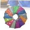 IWOWHERO 12pcs Non Radiative Luminous Nail Art Powder Fluorescent Glitter