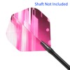 M METERXITY 15 Pack Standard Dart Flight - Bold Stripe