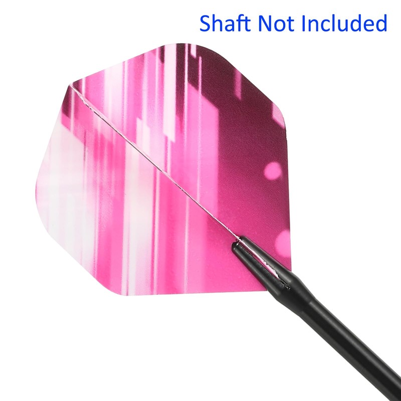 M METERXITY 15 Pack Standard Dart Flight - Bold Stripe