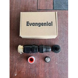 Drip Irrigation Faucet Adapter Kit, 25 PSI Regulator with Filter, Backflow Preventer, 3/4"GHT Faucet to 1/2" & 1/4" Tubing, Plumber’s Tape, Universal Garden Watering System Fittings (1-Pack Kit)