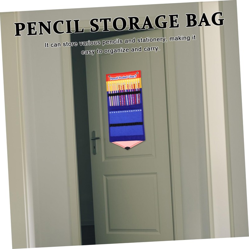 iplusmile Multi Function Hanging Pencil Holder Space Saving Canvas Pencil