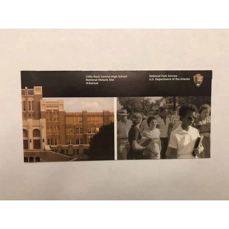 Little Rock Central High National Park Unigrid Brochure Map Newest