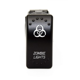 LED Mafia Symbol Toggle Switch / Rocker Switch, Caravan / Off Road / Buggy / Car / Boat / Truck, Light 12 V 24 V