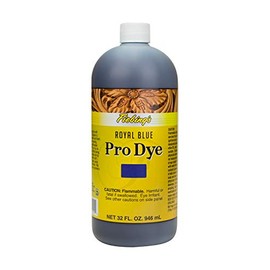 Fiebing's - Pro Dye 32 Oz Royal Blue - Professional Oil Dye for dyeing leather…