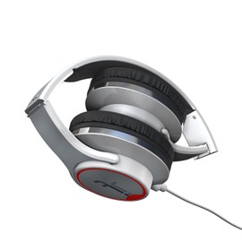 Flips Audio FH2815WH Collapsible HD Headphones and Stereo Speakers, White