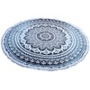 Round Beach Tapestry Mandala Boho Hippie Blanket Indian Cotton Bohemian