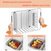 NiuYichee Stainless Steel Dish Drying Rack(15.2"L X 11"W X 5.3"H),