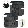 Lightweight Aluminum Tent Guyline Adjusters - 20 Pack