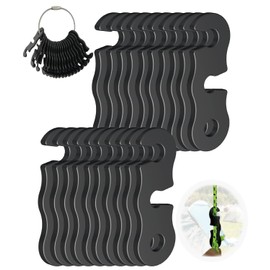 Lightweight Aluminum Tent Guyline Adjusters - 20 Pack