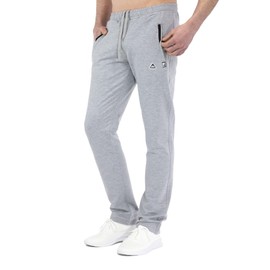 SCR Mens Sweatpants Extra Long 36 Inseam - Tall 34Wx36L Men Sweat Pants for Men – Comfy Joggers with Zipper Pockets and Drawstring Elastic Waist (Light Grey Heather) 434