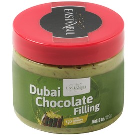 Eastanbul Dubai Chocolate Bar Mixture, 8oz, Dubai Chocolate Bar Pistachio Filling, Crispy Premium Kataifi and Pistachio Cream, Single Ingredient to Make Viral Candy