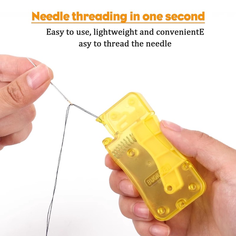 HORREX Automatic Needle Threader Threader for Needles Threading Aid for