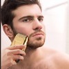Men Electric Beard Trimmer Efficient Portable USB Charging Foil Head