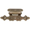 KOTARBAU® Set of 4 Decorative Hinges for Cupboard Asymmetrical Retro