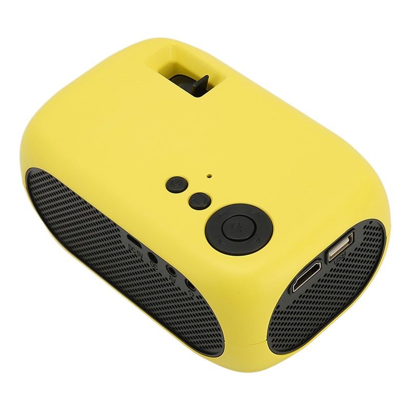M24 Mini Portable Projector Multifunction 360 Degree Surround Sound Home