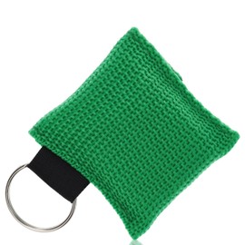 Horn Medical Green Horn Key Emergency Resuscitation Towel Keyring