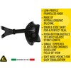 Cressi F1 Snorkel Mask Turquoise Mask