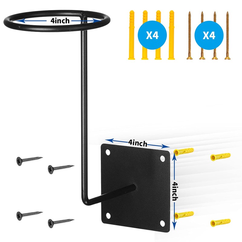 ILM 3 Pack Helmet Holder Rack Hook Helmets Stand Wall